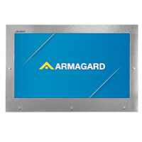 Armagards industriell IP69K monitor skåp